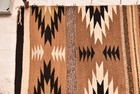 Antique Navajo Rug Native American Indian Eye Dazzler Weaving 44x36 Textile