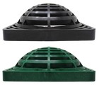9  Outdoor Square Dome Atrium Grate Drain Cover 0903sdg   09147g