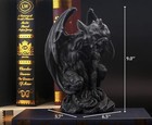Winged Gargoyle Statue Indoor Outdoor Home Decor Sitting Guardian Sculpture Hall