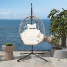 Hanging Egg Chair With Stand   Leg Restoutdoor With Swinging Chair Indoor Woven