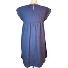 Lucky Brand Black Iris Sophia Dress Girl s Xl Navy Peasant Retro 70 s New
