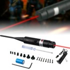 Laser Bore Sight Collimator Red Green  177 To  50 Caliber Sighter Rifle Handgun