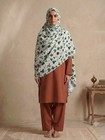 Namaz Chadar duppatta  Prayer Scarf islamic Hijab For Prayer  Printed Linen