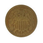 1864 Two Cent Piece  Large Motto