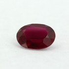 Loose Oval Cut Garnet Cz Stone Single Red Cubic Zirconia Jan Birthstone Shape