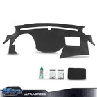 Soft Tpe Dashboard Dash Cover Cap Overlay Black Fit For 2011-2014 Hyundai Sonata
