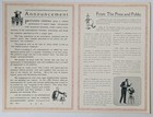 1932 Vintage Magician Magic Advertisement Flyer The Great Pereira Cleveland Ohio