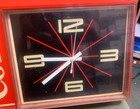 Coke   Diner Clock - Late 1970 s  Early 80 s - Works Perfectly - Plastic