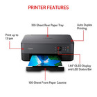 Canon Pixma Ts6420a Wireless Color Inkjet Printer All-in-one Print Scan Copy