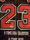 Michael Jordan Chicago Bulls Signed Jersey Psa Loa