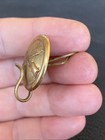Antique Brass Indian War Model 1872 Rifles Chinstrap Button Infantry Officer 1   