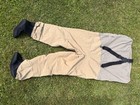Orvis Pro Guide Breathable Stockingfoot Chest Waders L Medium Nylon Beige gray