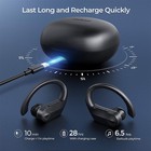 Mpow Bluetooth Headphones Wireless Earbuds 28hrs Sport Headset Earhook Mic Ipx7