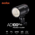 Godox Ad100pro 100ws Ttl Hss Monolight Flash magnetic Round Head Flash Acces