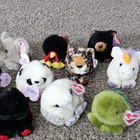 Swibco Puffkins Mini Plush Stuffed Animals Mixed Lot Under 6 In 1997 Mpn 6880