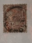 Great Britain Stamp Scott  80  1 1 2p Red Brown  Queen Victoria  Used Scv 50
