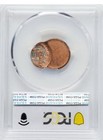1993-d Lincoln Cent Penny 1c Mint Error Struck Off Center Pcgs Ms63rd