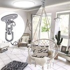Stainless Steel Heavy Duty Set Swing Hanger 360   Swivel Hook For Hammock