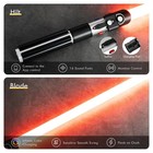 Full Metal Rgb  Darth Vader Inspiredstar Wars Lightsaber Replica Dueling Sound