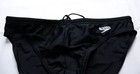 Speedo Men s Solar 2  Drawstring Quick-dry Swim Briefs Dm3 Black Size 34 Nwt