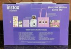 New Fujifilm Instax Mini 12 Instant Film Camera Holiday Bundle  pastel Blue 