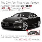 For Front Tesla Model S Oem Design Wheel 21  2012-2017 Charcoal Alloy Rim 98727