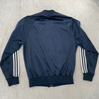 Vintage Adidas Atp Track Jacket Adult Medium Blue Keyrolan Trefoil Usa Mens 80s