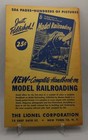 Instructions For Assembling And Operating Lionel Trains Booklet 1950 Vtg Paper