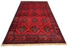 Fine Quality Hand Knotted Afghan Khal Muhammadi Wool Area Rug 7 X 4 Ft