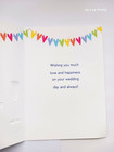 Wedding Card- Cheers  To A Wonderful Couple  Wishing You Much Love   Happiness