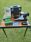 Vintage Singer Featherweight 221 Sewing Machine   Accessories And Attachments