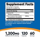 Nutricost Berberine Hcl With Ceylon Cinnamon Capsules  120 Count  - Vegan