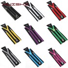 Suspenders Braces Men Women X-shape Back Clip-on Elastic Adjustable Trousers New