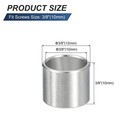 5pcs 304 Stainless Steel Spacers  10mm Id X 12mm Od X 10mml For 3 8 or M10 Screw