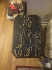 Vintage Italian Baroque   Louis Xv Style Marble-top Coffee cocktail Table