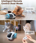 Cat Toys For Indoor Cats  Smart Interactive Cat Toy With Two-speed Adjustment  R
