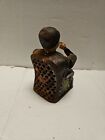 Tammany Bank Vintage Iron Mechanical Coin Bank  please Read Desc   Reproduction 