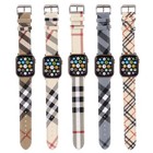 For Apple Watch Series Ultra se 10 9 8 7 6 5 4 Pu Leather Strap Band 42 44 49 Mm
