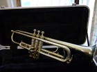 King Vintage  master Trumpet  In Brass  Small Bore  rare  B Flat To A