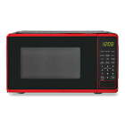 Mainstays 0 7 Cu  Ft  Countertop Microwave Oven  700 Watts  Red