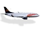 Boeing 737-800 Aloha Desk Wood Airplane New Model Small Scale 1 130