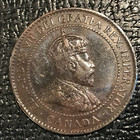 Vf xf Details 1903 Canada Large One Cent-coin Has Some Bends In It-mar805