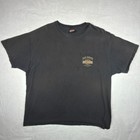Harley-davidson San Diego Stacking The Deck Pin Up Pocket T-shirt Black Xl 2012