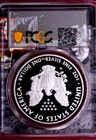 Pcgs Pr-70  2019-w First Day Apollo 11 Congratulations Set Proof Silver Eagle