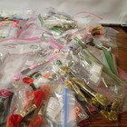 Huge Embroidery Floss Lot 400   Skeins   Organizers Dmc Coats   Clark And More 