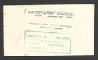 1936 Tonga Tin Can Island Canoe Mail Cover To Dunedin  nz   Great Markings 