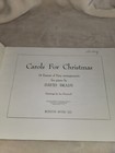Vintage Carols For Christmas By David Brady Piano Sheet Music 1954 Nos