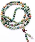 6mm India Agate 108 Prayer Tibetan Buddhist Beads Mala Bless Bracelet Necklace