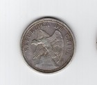 Chile 1927 Silver Coin 0 9 5 Pesos L1