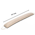 Weighted Door Draft Stopper 36   Elegant Linen Under Door Draft noise Blocker